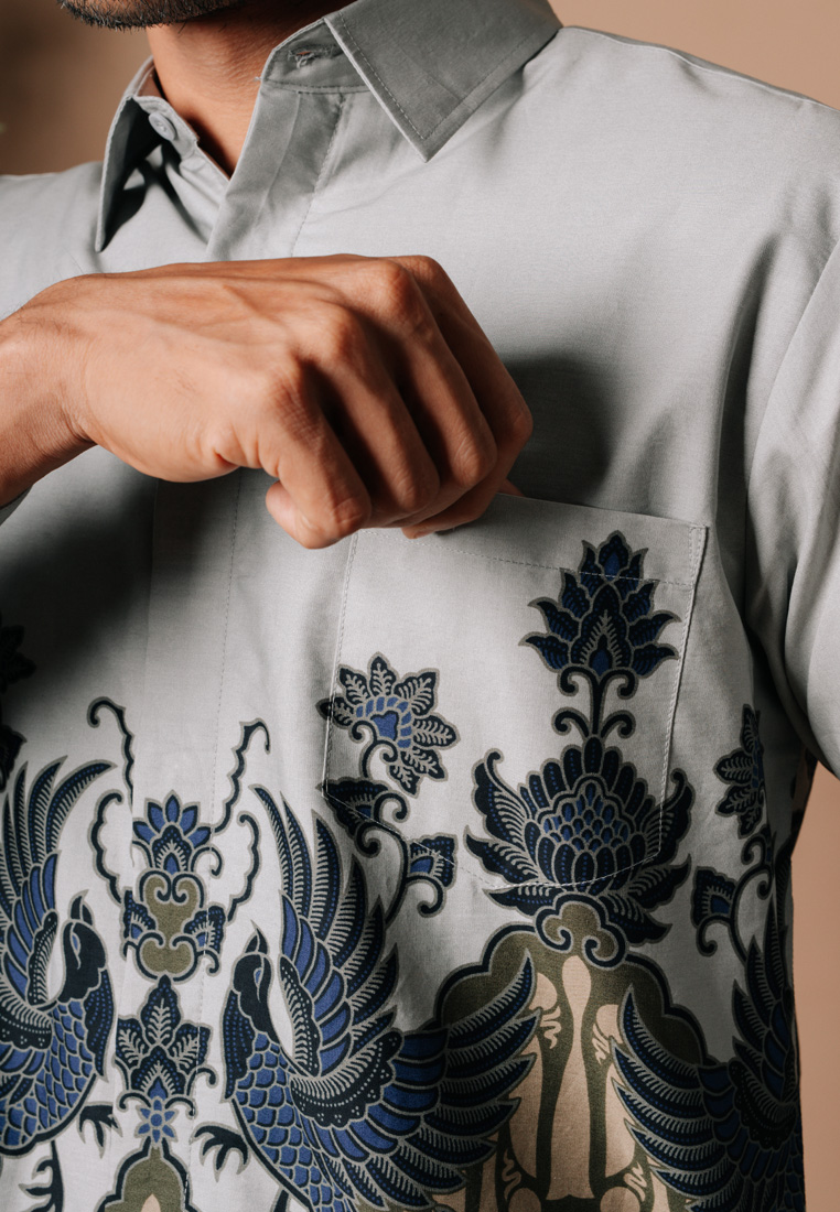 Hadinata Batik Kemeja Panjang Furing Superfine Rakha Rikha-2